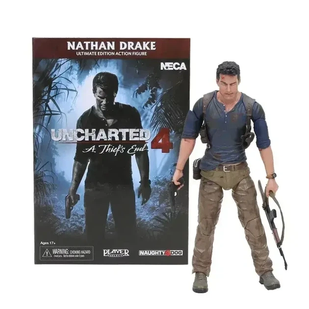 Коллекционная фигурка NECA Uncharted 4 Nathan Drake 17 см | Аначартед 4 Нейтан Дрейк - Фото 2 Коллекционная фигурка NECA Uncharted 4 Nathan Drake 17 см | Аначартед 4 Нейтан Дрейк - изображение 2
