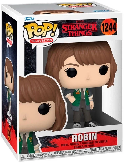 Фигурка Фанко Поп Робин Загадочные Обстоятельства Странные Чудеса Funko Pop Robin №1244 Stranger Things 10 см - Фото 2 Фигурка Фанко Поп Робин Загадочные Обстоятельства Странные Чудеса Funko Pop Robin №1244 Stranger Things 10 см - изображение 2