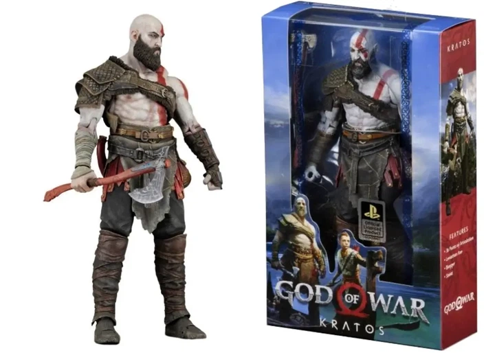 Эпический Кратос Kratos: Фигурка NECA God of War 4 Бог Войны с движущимися конечностями и аксессуарами - Фото 5 Эпический Кратос Kratos: Фигурка NECA God of War 4 Бог Войны с движущимися конечностями и аксессуарами - изображение 5
