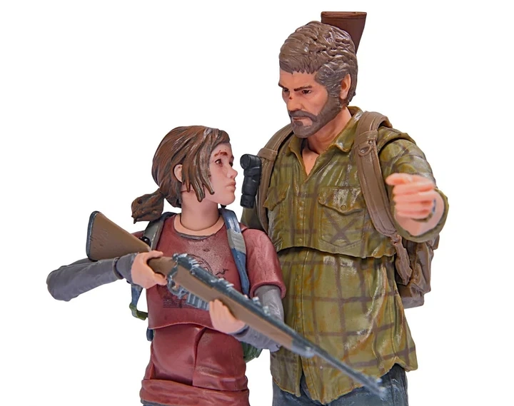 Подвижная фигурка Джоэл и Элли The Last of Us PlayStation Коллекционный 16 см набор героев постапокалипсиса - изображение 3