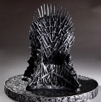 Колекційна Фігурка Статуетка Залізний Трон Iron Throne Game Of Thrones Song Of ice And Гра Престолів 16 см - зображення 2