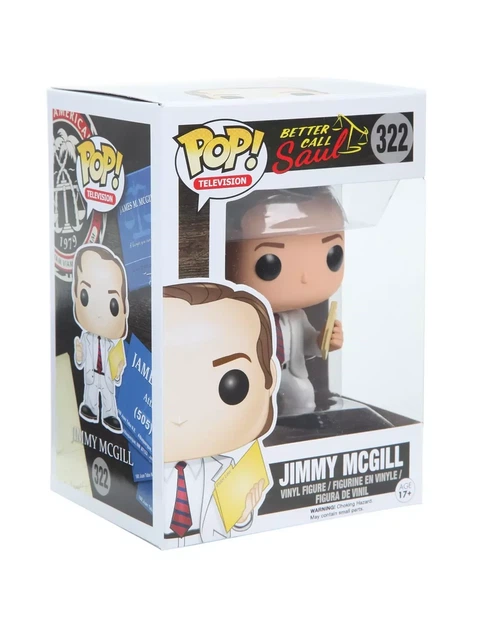 Фигурка Funko Pop Джимми Макгилл Сол Гудман №322 «Лучше звоните Солу» Breaking Bad 10 см - изображение 2