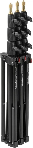Компактный алюминиевый штатив Manfrotto Черная Б/В - изображение 4
