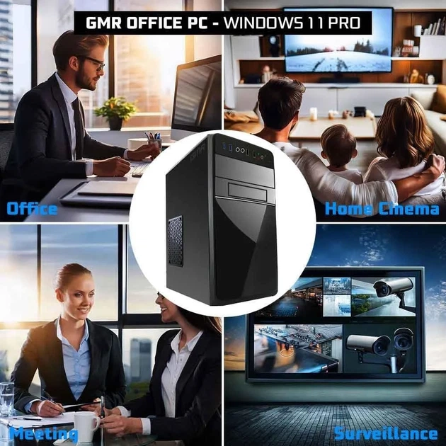 Компьютер GMR NN-72302 / Intel Core i7-6700 / RAM 32GB / SSD 1TB / LAN / Wi-Fi 5 / Windows 11 Pro / Черный Б/В - изображение 7