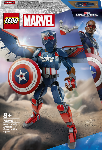 Zestaw klocków LEGO Marvel Figurka nowego Kapitana Ameryki 359 elementów (76296) - Zdjęcie 1 Zestaw klocków LEGO Marvel Figurka nowego Kapitana Ameryki 359 elementów (76296) - obraz 1