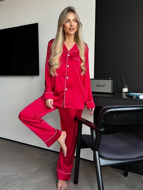 Пижама Estella noble red. Размер S/M - изображение 3