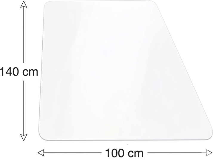 Mata ochronna Halmar 140x100 cm Mleczny (5905248122772) - obraz 2