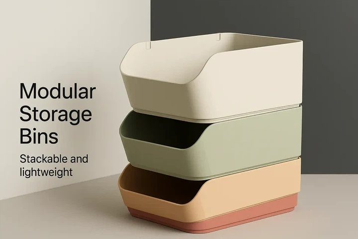 Модульні органайзери для зберігання (stackable), 1 секція - зображення 2