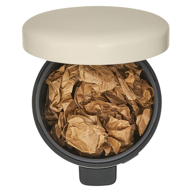 Бак для мусора с педалью Brabantia NewIcon Pedal Bin 5 л светло-бежевый 149900 (00801143) - изображение 6