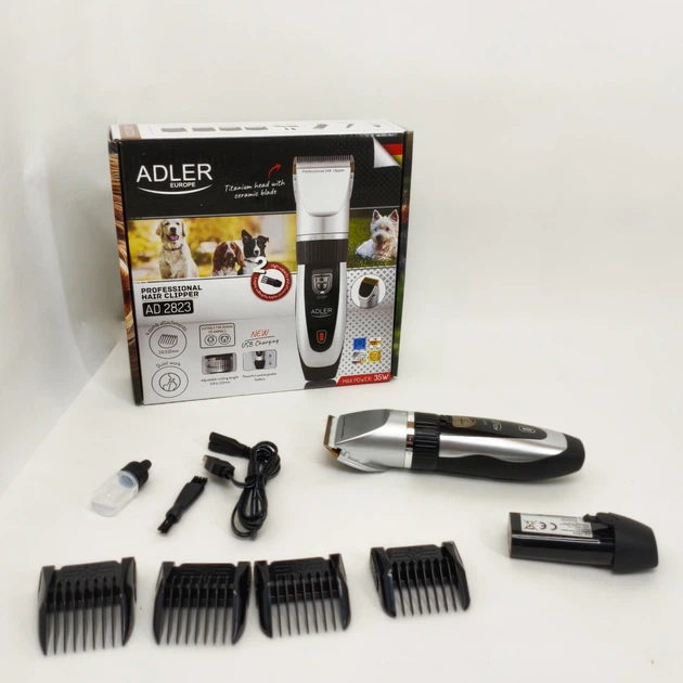 Машинка для стрижки собак и кошек Adler AD 2823 - изображение 3