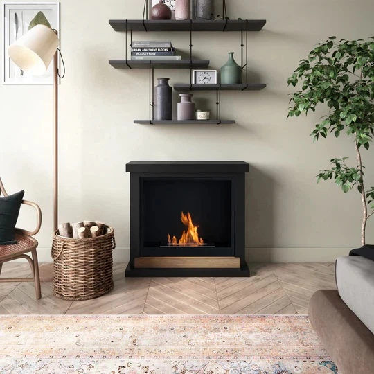 Камінокомплект Tagu HAGEN FreeFlame чорний - изображение 4