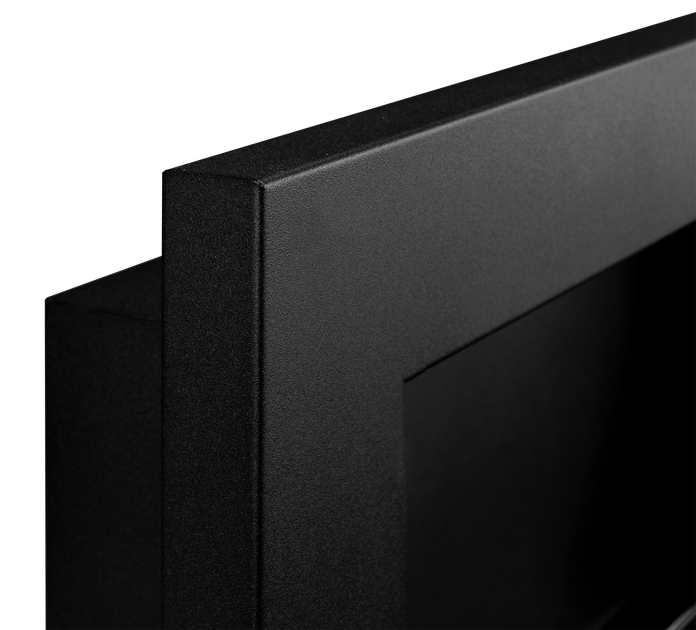 Біокамін BIOkominkiGMT 650х400 Slim чорний матовий (зі склом) - Фото 5 Біокамін BIOkominkiGMT 650х400 Slim чорний матовий (зі склом) - изображение 5