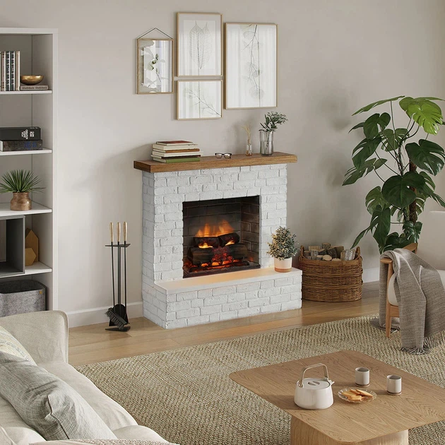 Камінокомплект Tagu ROLF PowerFlame 2 білий - изображение 7