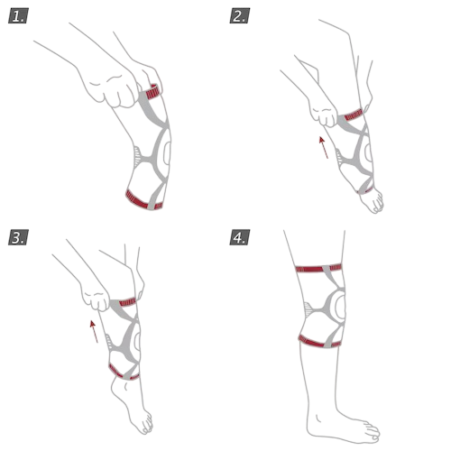 Стабілізатор коліна Actimove Professional Line GenuMotion Білий розмір L 1 шт (4042809300406) - Фото 3 Стабілізатор коліна Actimove Professional Line GenuMotion Білий розмір L 1 шт (4042809300406) - зображення 3