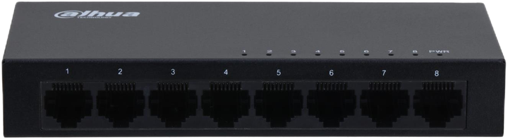 Przełącznik Dahua 8PORT 10/100M/1G (SG1008-EUR) - Zdjęcie 2 Przełącznik Dahua 8PORT 10/100M/1G (SG1008-EUR) - obraz 2