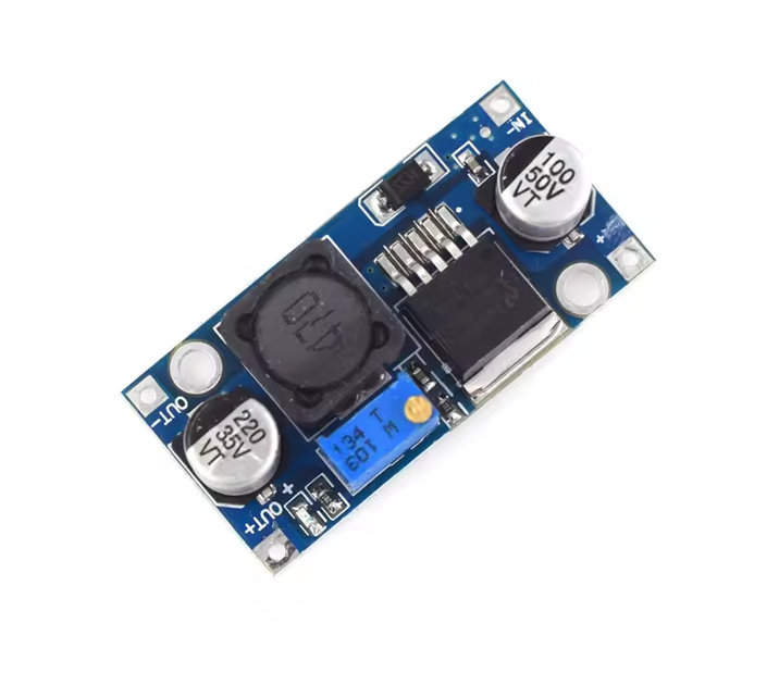 Понижуючий DC-DC перетворювач LM2596S HW-411A 3 А 1.25 30 В - Фото 4 Понижуючий DC-DC перетворювач LM2596S HW-411A 3 А 1.25 30 В - изображение 4