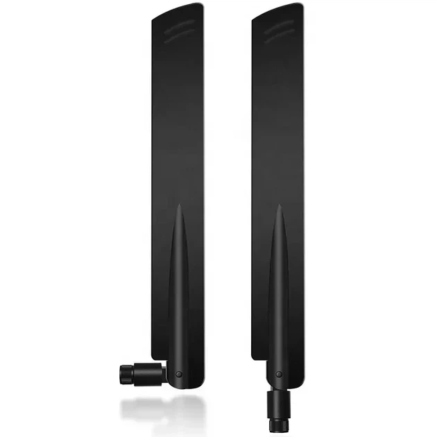 2 шт WiFi антена 10dBi 2.4GHz 5GHz Dual Band RP SMA 802.11 a/b/g/n/ac - для маршрутизаторів, модемів і т.п. - Фото 2 2 шт WiFi антена 10dBi 2.4GHz 5GHz Dual Band RP SMA 802.11 a/b/g/n/ac - для маршрутизаторів, модемів і т.п. - зображення 2