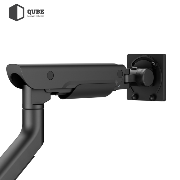 Настенное крепление для телевизора Qube 17"-57" Black (5727GB.USB) - изображение 8
