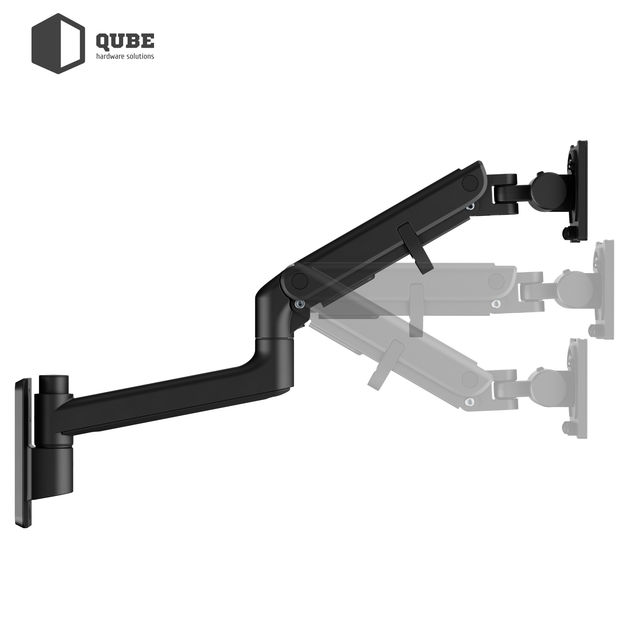 Настенное крепление для телевизора Qube 17"-57" Black (5727GB.Wall) - изображение 8