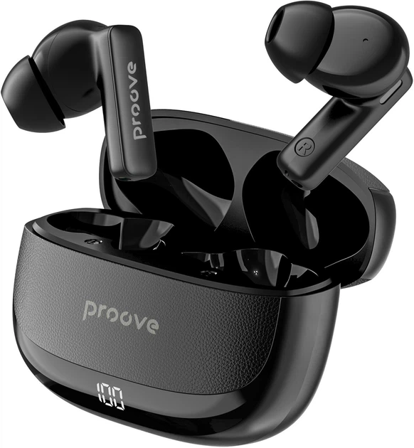 Навушники BT Proove Dreamer TWS with ANC (APP) (Black) - зображення 2