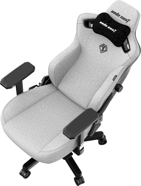 Кресло геймерское игровое Anda Seat Kaiser 3 Size L до 120 кг Grey
