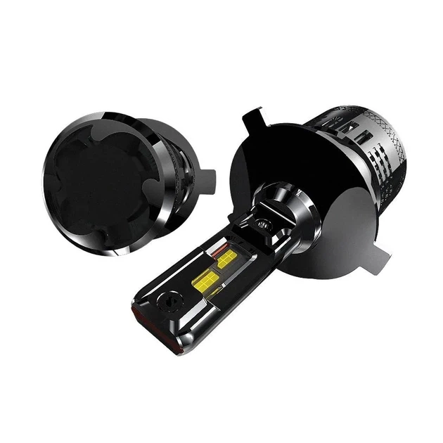 LED лампа 2шт. AMS EXTREME-F H4 H/L 5500K CANBUS - зображення 2