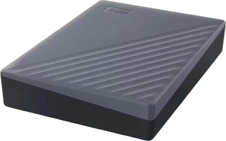 Жорсткий диск Western Digital My Passport 5TB 2.5" USB 3.2 External Silicon Grey (WDBRMD0050BGY-WESN) - зображення 3