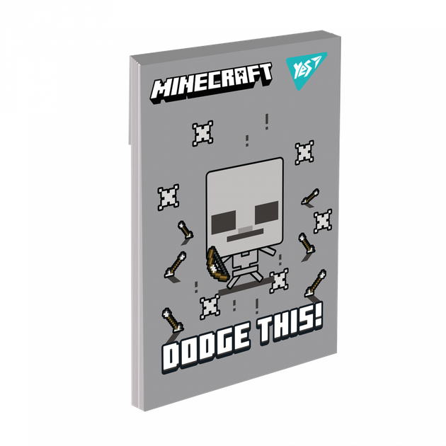 Блокнот Minecraft 48арка клетка майнкрафт. Minecraft 48 листов клетка А7 (в ассортименте) .Yes - Фото 7 Блокнот Minecraft 48арка клетка майнкрафт. Minecraft 48 листов клетка А7 (в ассортименте) .Yes - изображение 7