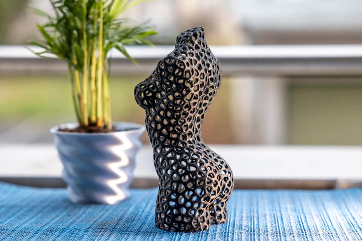 Статуэтка Женское Тело Voronoi Art Sculpture Фиолетовый 12 См 3Д Печать - Фото 4 Статуэтка Женское Тело Voronoi Art Sculpture Фиолетовый 12 См 3Д Печать - изображение 4