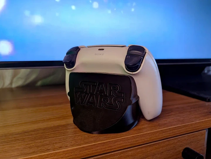 Підставка-тримач для геймпада PS5 Dualsense у вигляді шолома Дарта Вейдера. Aivory - Фото 3 Підставка-тримач для геймпада PS5 Dualsense у вигляді шолома Дарта Вейдера. Aivory - изображение 3