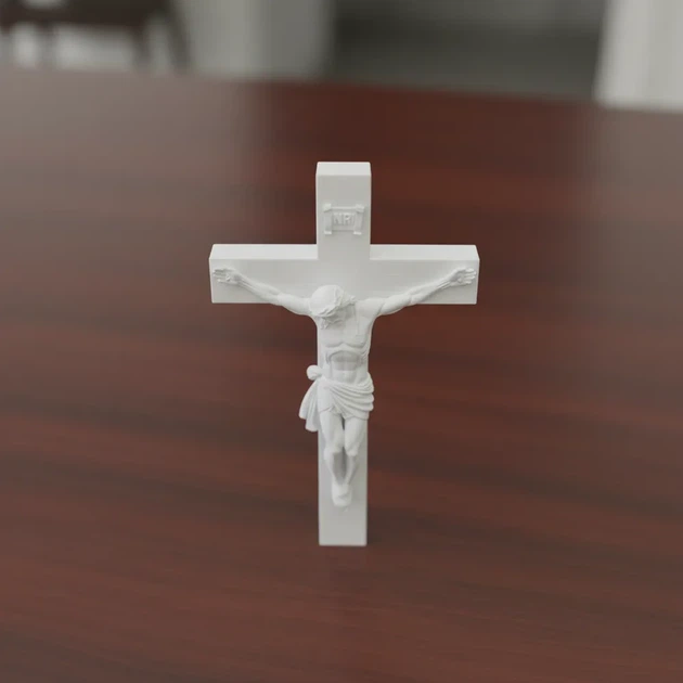 Крест настільний з розп'яттям Ісуса Христа. Aivory - зображення 2