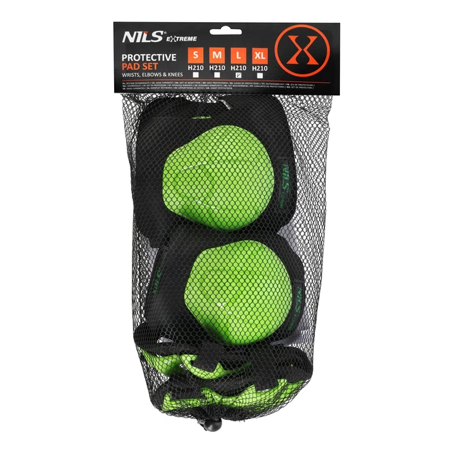 Набір захисту Nils Extreme H210 розмір L Зелений 16-60-216 (5905504100476) - Фото 6 Набір захисту Nils Extreme H210 розмір L Зелений 16-60-216 (5905504100476) - зображення 6