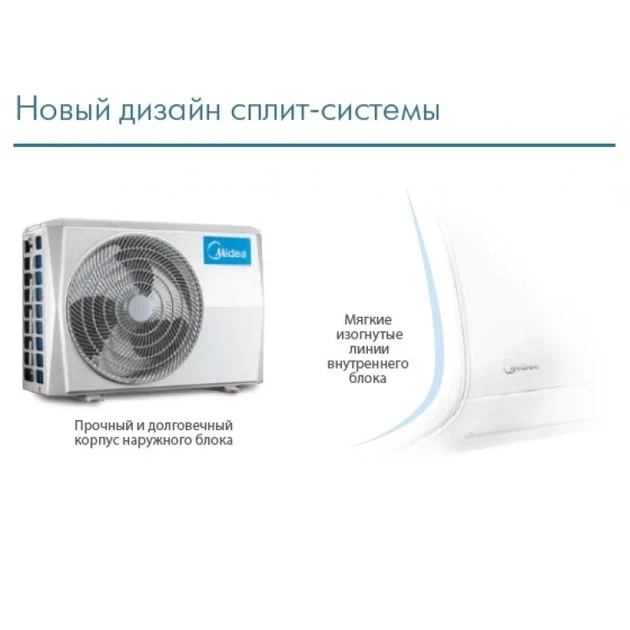 Кондиционер Midea FA-12N8D6-I/FA-12N8D6-O -25 С до 40м2 А+++ - изображение 7