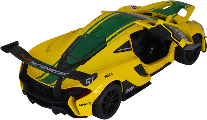 Автомодель Techno Drive McLaren P1 желтый 1:24 (250943MLP1YW) - Фото 10 Автомодель Techno Drive McLaren P1 желтый 1:24 (250943MLP1YW) - изображение 10
