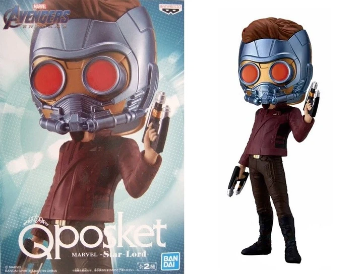 Фигурка Стар-Лорд Марвел | Banpresto Q Posket Star-Lord Marvel Avengers: Endgame Ver. B 14 см - изображение 2