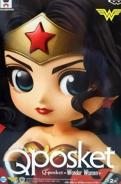 Фигурка Чудо-женщина DC | Banpresto Q Posket Wonder Woman Ver. A 14 см - изображение 2