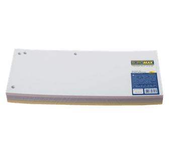 Розділювачі 10,5х23см BUROMAX 3220-99 (100шт.) картон. асорті, /BM.3220-99/ - зображення 2
