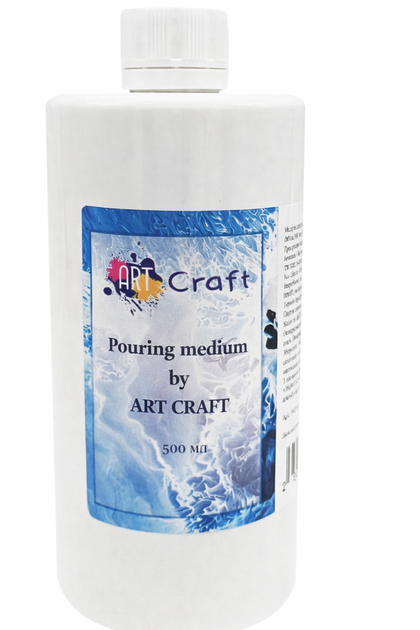 Медиум для жидкого акрила Art Craft 5015-AC 500 мл для Fluid Art, разбавитель акриловых красок - Фото 1 Медиум для жидкого акрила Art Craft 5015-AC 500 мл для Fluid Art, разбавитель акриловых красок - изображение 1