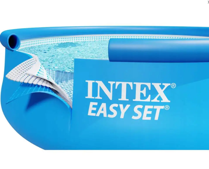 Надувний басейн Intex 244 х 61 см (чаша, 1 942 л, круглий, ПВХ) - Фото 8 Надувний басейн Intex 244 х 61 см (чаша, 1 942 л, круглий, ПВХ) - зображення 8