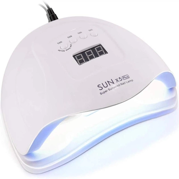Ультрафиолетовая лампа для маникюра и педикюра SUN X5 Plus настольная UV LED лампа 120W с датчиком движения - изображение 10