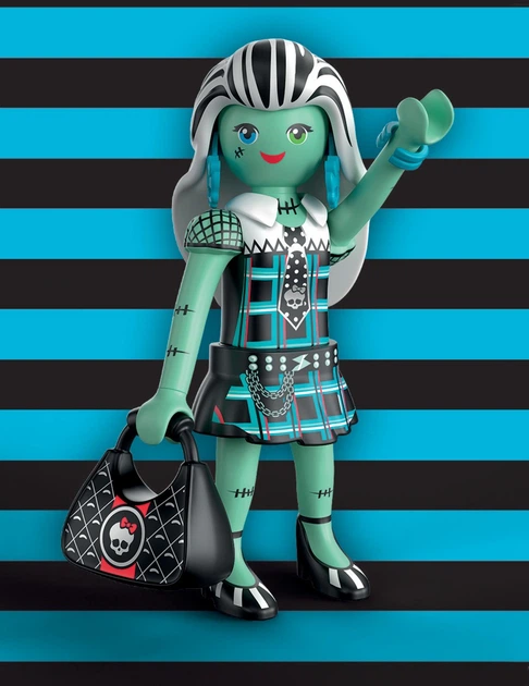 Набір іграшок Playmobil Monster High Френкі Стейн 71994 (4008789719942) - зображення 3