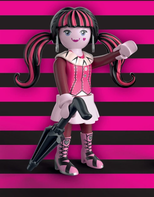 Набір іграшок Playmobil Monster High Дракулаура 71995 (4008789719959) - зображення 3
