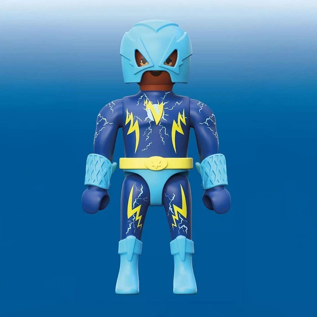 Набір іграшок Playmobil Hero Blue Voltage - Громовий герой 71836 (4008789718365) - зображення 4
