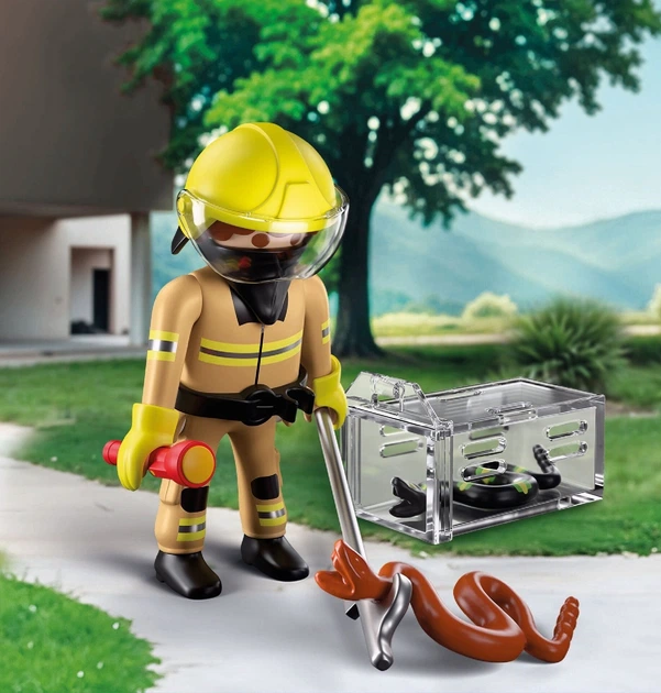 Набір іграшок Playmobil Special Plus Рятування змії 71882 (4008789718822) - зображення 3