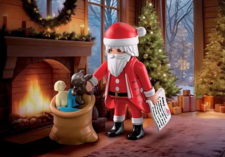 Набір іграшок Playmobil Special Plus Святий Миколай зі списком бажань 71883 (4008789718839) - зображення 4