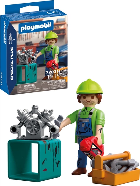 Набір іграшок Playmobil Special Plus Механік 72031 (4008789720313) - зображення 2