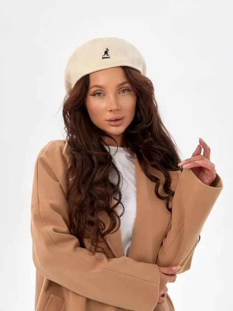 Kangol берет айвори кепка шапка кангол вовна - Фото 1 Kangol берет айвори кепка шапка кангол вовна - изображение 1