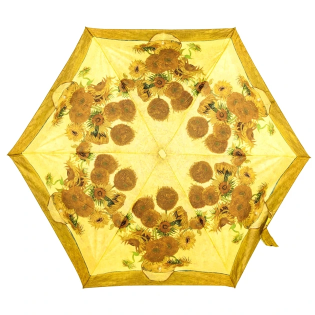 Парасолька жіноча Fulton National Gallery Tiny-2 L794 Sunflowers (Подсолнухи) - изображение 6