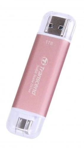 Внешний накопитель SSD, 1Tb, Transcend ESD310, Pink (TS1TESD310P) - Фото 3 Внешний накопитель SSD, 1Tb, Transcend ESD310, Pink (TS1TESD310P) - изображение 3