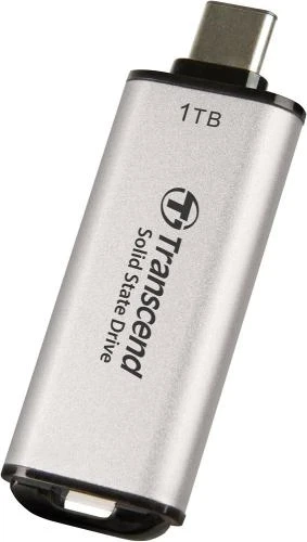 Внешний накопитель SSD, 1Tb, Transcend ESD300, Silver (TS1TESD300S) - Фото 2 Внешний накопитель SSD, 1Tb, Transcend ESD300, Silver (TS1TESD300S) - изображение 2